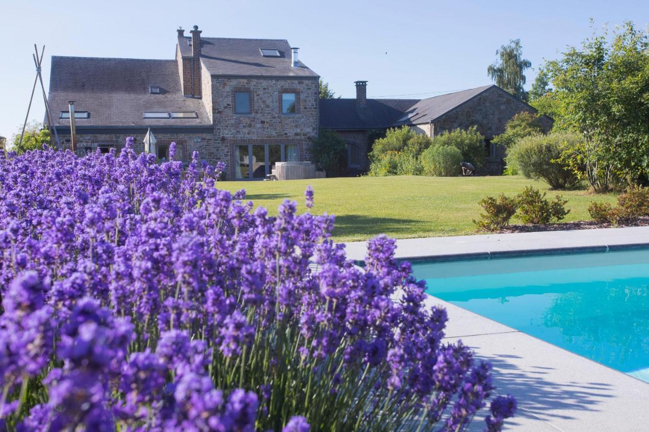 Villa Le Champ Du Coq Gesves Esterno foto