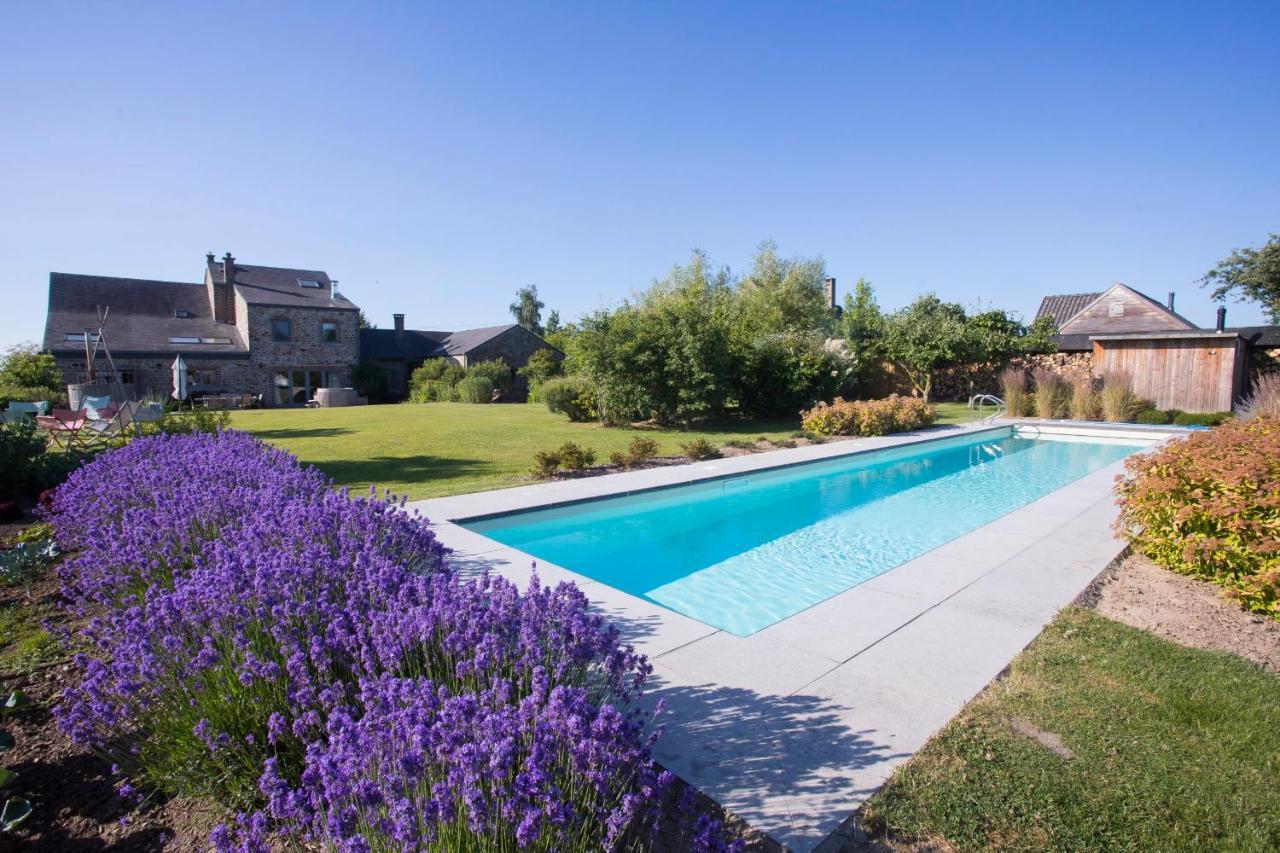 Villa Le Champ Du Coq Gesves Esterno foto